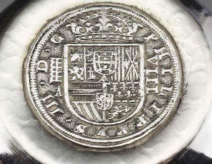 Spanish Silver Porringer / Wine Taster - 